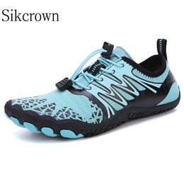 Blue Barefoot Shoes Men Summer Water Woman Swimming Sneakers Barefoot Beach Sandals Upstream Quick-Dry River Sea Diving Gym Pink