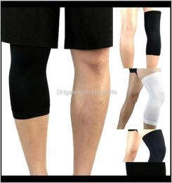 Elbow 1Pc Soft Sports Pads Breathable Kneeling Compression Elastic Fitness Cycling Basketball Leg Sleeve Knee Support Guard Brac6174720