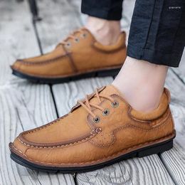 Casual Shoes Fashion Men Oxford Male Handmade Business Sneakers Mens Outdoor Leisure Walk Flats Zapatillas