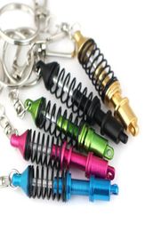 Adjustable Car Part Shock Absorber Keyring Alloy Keychain Gift High s3027209