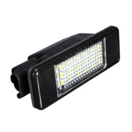 LED License Plate Light Car Number Tag Lamp Canbus White For Citroen C2 C3 C5 C6 C8 For Peugeot 106 1007 207 307 406 407 607