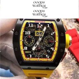 designer mens watch luxury brand Watch Automatic SuperClone 011 Edition Sports WristCarbon Fibre sapphire