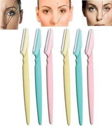 6pcs Eyebrow Knife Women Makeup Facial Tool Eyebrow Lip Razor Trimmer Blade Shaver Knife Beauty Tool Kit7858664