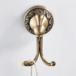 Robe Hook Antique Brass Bronze Luxury Creative Wall Hook for Bathroom Kitchen Lavatory Home Decor Coat Clothes Towel Key Holder