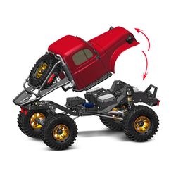 RGT RC Crawler 1:10 4wd Off Road Trucks Rock Crawler CRUSHER EX86181 4x4 Waterproof Hobby RC Car Toy for Kids