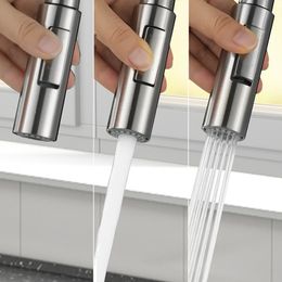 Kitchen Faucet Sprayer Head Replacement Quality ABS Pull Out Kitchen Faucet Sprayer Nozzle Brushed Nickel Kitchen Faucets Spouts