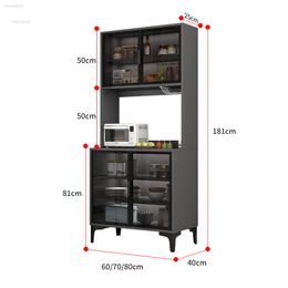 Italian Light Luxury Sideboards Modern Living Room Wine Cabinet Home Kitchen Cabinets Shelf Creative Wall Furniture Sideboard