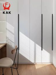 KAK Long Cabinet Handles 1200mm Long Closet Cupboard Pull Aluminium Alloy Brushed Gold Long Closet Wardrobe Cupboard Door Handle