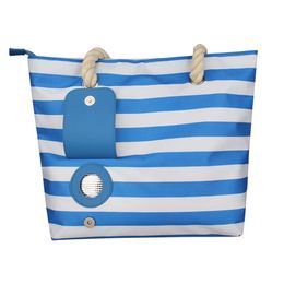 Beach Wine Cooler Bag Portable Thermal Tote Purse Travel Picnic Refrigerator Bag With Shoulder Strap