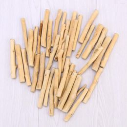 Vases 250g Wood Log Sticks 10cm Natural Driftwood Pieces Tree Branch Twig Embellishments For Po Props Display Craft DIY Decorating