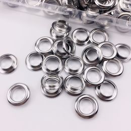 Grommet Tool Kit 100 Sets Grommets Eyelets 12mm Inside Diameter Silver Gold for Clothes Shoes Bag Leather Crafts DIY Accessories