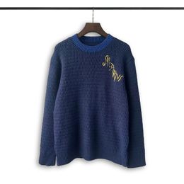 Men's sweater designer new men's classic casual sweater Men's spring and fall clothing Top knit sweater outdoor clothing ZP29