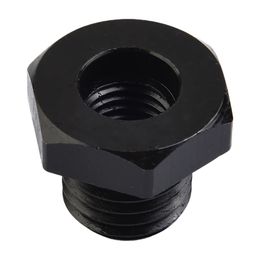 1pcs Wood Lathe Chuck Spindle Adapter Screw Thread 25mm/33mm To 18mm Woodworking Turning Lathe Reducing Sleeve Tool Matal Black