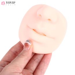 Microblading Reusable 5D Silicone Practise Lips Face Skin European Solid Lip Block For PMU Beginner Training Tattoo Permanent