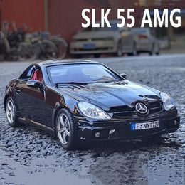 1:18 Benz SLK AMG Alloy Sports Car Model Diecasts & Toy Vehicles Metal Racing Model Collectibles Car Toys For Childrens Gifts