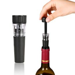 Air Pump Wine Bottle Opener Air Pressure Vacuum Wine Stopper Beer Lid Opener Corkscrew Corks Out Tool Kitchen Accessories