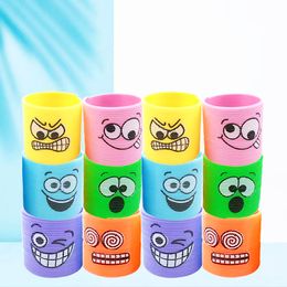 A Pack of 12 Mini Rainbow Coil Spring Toys Children's Birthday Party Supplies Pinata Stuffing Candy Bags Gift Bags Gift Toys