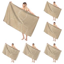 Bathroom Bath towel for adults sauna Large beach towel Gym towel Large hotel woman shower quick drying microfiber simple modern