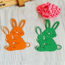 2023 Easter Eggs Rabbit Cutting Dies Set Embossing Stencil Templates Mould Paper DIY Art Craft Scrapbook Book Card Decor