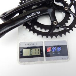 Sugino Crankset Square 165mm 170mm 36T-48T Double Chainring Dual Bicycle Chainwheel 5 bolts