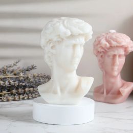 David Portrait Silicone Mould Art Body Humanoid Plaster Mould Wax Soap Candle Making Supplies Diy Craft Home Decor Resin Mould