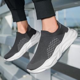 Casual Shoes 2024 Men's Style Lightweight Breathable Slip-On Leisure Sports Fashion Outdoor Running