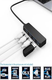 High Speed USB Hub Computer Adapter 4 Ports Multi USB 20 Splitter Extension Cable For PC Laptop Mouse Keyboard Accessories4090432