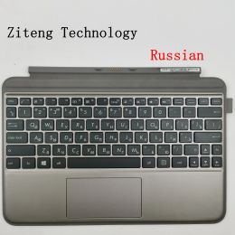 Keyboards Russian keyboard topcase palmrest for Asus Transformer Mini t102ha Ru QWERTY replacement silver cover supplier