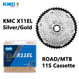 11 speed Chain Cassette Set X11EL Chain + 11-25/28/32/36/40/42/46/50/52T Freewheel for HG K7 M7100 M8100 Road/MTB Bike Parts