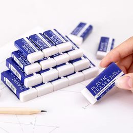 4Pcs 2B White Rubber Eraser Kawaii School Office Supplies for Students Cool Prizes Stationery Student Exam Sketch Soft Eraser