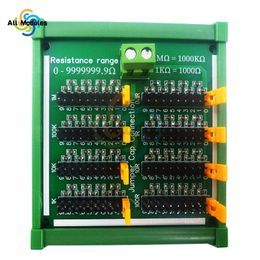 DNR1A07 0.1R - 9999999R Seven Decade Programmable Resistor Board adjustable resistor slide resistor Programmable potentiometer