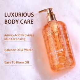 500ml Floral Body Wash Gentle Clean Soften Nourish Skin Hydrating Lasting Fragrance Shower Gel Jasmine Petal Bubble Shower Gel