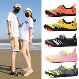 Men Aqua Shoes Barefoot Water Footwear Swimming Beach Shoes Breathable Five Fingers Wading Sneakers Summer Outdoor Sandals 2023
