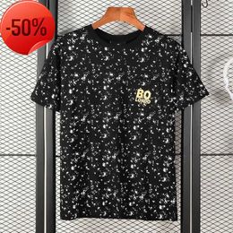 Designers Summer T Shirt classic Gold stamping printed letter BOY LONDON TShirts Short Mens Women Casual with Brand Letter tshirt