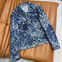 Men's Jackets Designer 2024 Spring/Summer New Loose Casual Fashion Work Jacket Denim Top Coat 5Z36