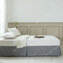 Hot Sale Bed Skirt Bedsheet Split Corners Bed Cover Home Hotel Bed Skirt with Surface Twin/Full/Queen/King Size