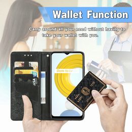 For Vivo V21e V23 Pro Flip Case Leather Wallet Mandala Book Skin Funda Vivo V23e Case V21 E V 21 23 4G 5G Phone Cover Shockproof