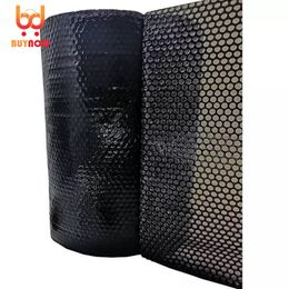 Black Packaging Bubble Film Roll Shockproof Foam Roll Bag Paper Packing Double Layer Fragile Pressure Relief Transport Logistics