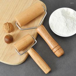 Baking Tools Wooden Beech Rolling Pin Hand Dough Roller For Pastry Fondant Cookie Chapati Pasta Bakery Pizza Kitchen Tool Accessories