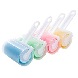 Washable Hair Sticky Roller Reusable Lint Remover Handle Dust Collector for Cleaning Clothes Hair Fur Home BedSheet Wipe Cleaner