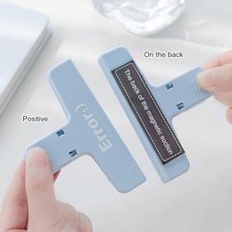 Binder Clip Cute Eye-catching Creative Simple Receipt Securing Storage Clip for Home Magnetic Clip Note Clip