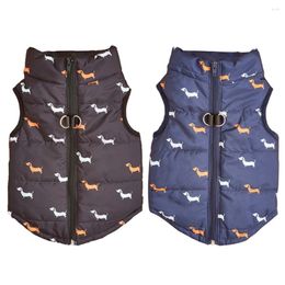 Dog Apparel Waterproof Clothes For Small Winter Warm Pet Coat Jacket Zipper Puppy Outfit Vest Yorkie Chihuahua