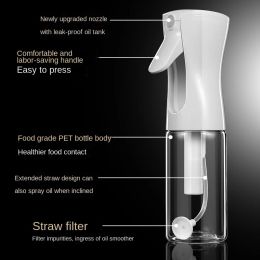 Creative Spray Oil Kettle Sprayer Bottle Pressure Oil Control Kettle Bottle Home Kitchen Cooking Oil Atomizing Baking Spice Pot