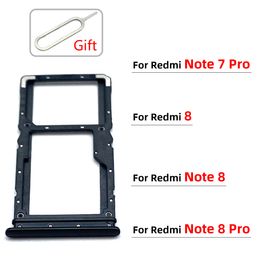 SIM Card Slot Tray For Redmi Note 7 8 Pro / Redmi 8 New SIM Chip SD Card Holder Drawer