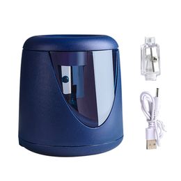 Electric Pencil Sharpener USB Pencil Sharpener With Pencil Saver Suitable For Coloured Pencils(6-8.5Mm) Gift