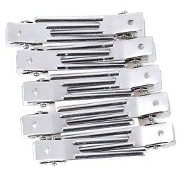 46mm Double Prong Alligator Hair Clips Flat Metal Boutique Hairpins for DIY Hair Styling Accessories Hair Pin Hairdressing Tools