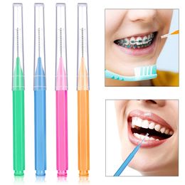 Floss Brushes Interdental Teeth Dental Picks Tooth Floss Interdental Brush Refill Dental Flosser Toothpick Tooth Cleaning Tool