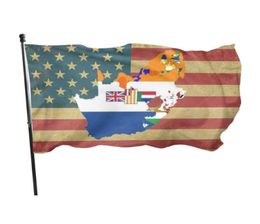 American Old South African 3x5ft Flags Banners 100Polyester Digital Printing For Indoor Outdoor High Quality with Brass Grommets7012604
