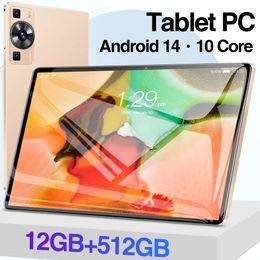 Tablet New 10 Inch GPS Bluetooth Card 5G Eight Core Dual Band Intelligent 2-in-1