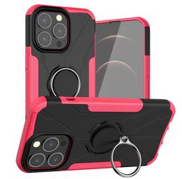Unique Kickstand Cases For iPhone 14 13 12 Pro Max 11 Xs Xr i Phone 7 8 Plus Case With Revolving Ring Suction Retail2181269